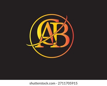 ABC-Schriftzug-Monogramm Logo-Design 
