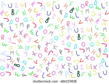 270,182 Kids Letters Background Images, Stock Photos & Vectors 