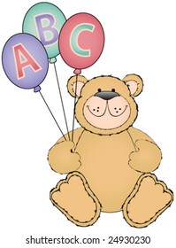 ABC Teddy bear.