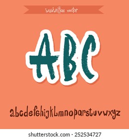 ABC. vector alphabet