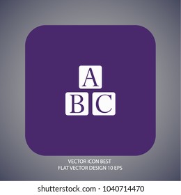 abc Vector icon