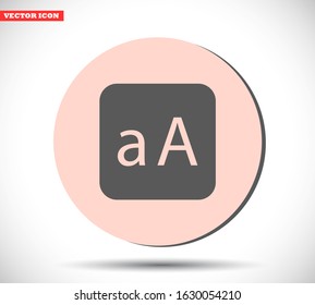 ABC vector icon , lorem ipsum Flat design