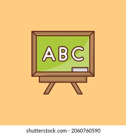 ABC Vector illustration on a transparent background. Premium quality symbols. Vector Line Flat color  icon for concept and graphic design.