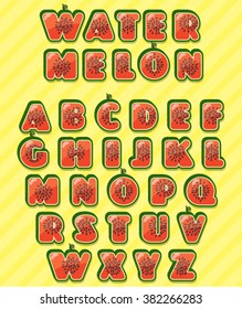 ABC watermelon