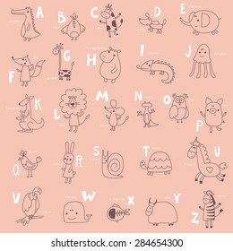 ABC zoo vector design