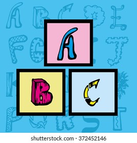 abc.vector illustration