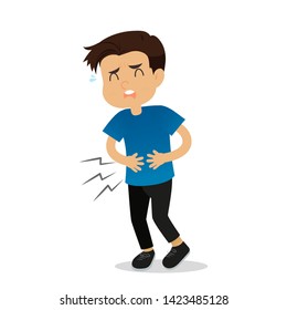 Abdominal Pain , man abdominal Pain