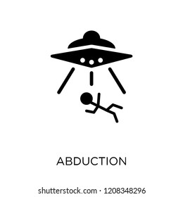 Abduction icon. Abduction symbol design from Astronomy collection.