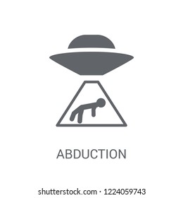 Abduction icon. Trendy Abduction logo concept on white background from Astronomy collection. Suitable for use on web apps, mobile apps and print media.