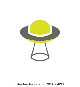 Abduction, spaceship icon. Element of Science experiment icon for mobile concept and web apps. Detailed Abduction, spaceship can be used for web and mobile