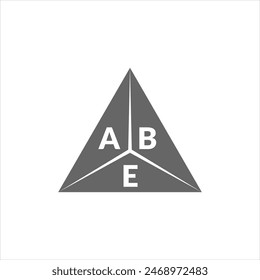 ABE letter logo design on white background. Creative  modern ABE letter logo design. Vector design.
Letters ABE, ABE logo  vector template.