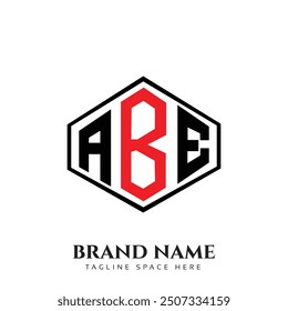 ABE logo. A B E design. White ABE letter. ABE, A B E letter logo design. Initial letter ABE linked circle uppercase monogram logo.