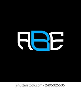 ABE logo design, ABE simple and modern logo. ABE luxurious alphabet design  