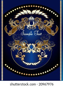 abel in the manner of heraldic sign for products like food, drink etc..