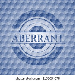 Aberrant blue hexagon emblem.
