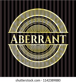 Aberrant gold shiny emblem