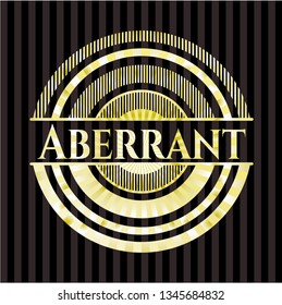 Aberrant gold shiny emblem