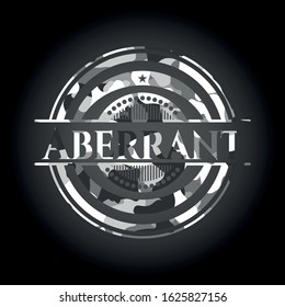 Aberrant on grey camo pattern
