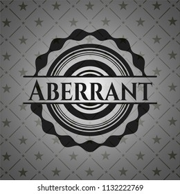 Aberrant retro style black emblem