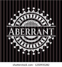 Aberrant silver badge or emblem