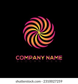Abetruct vector logo illustration design