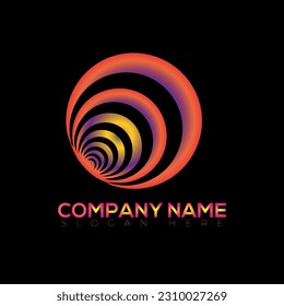 Abetruct vector logo illustration design