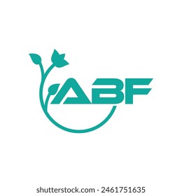 Diseño del Vector del logotipo de la letra de ABF, logotipo simple y moderno de ABF. Diseño de alfabeto de lujo ABF
