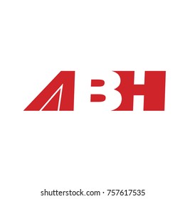 ABH Letter logo, icon vector element.