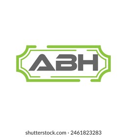 ABH letter logo vector design, ABH simple and modern logo. ABH luxurious alphabet design
