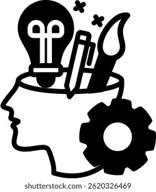 Abilities Icon Mixed Vector Illustration