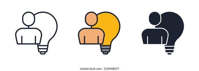 abilities icon symbol template for graphic and web design collection logo vector illustration