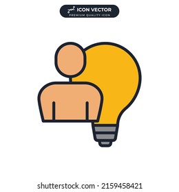 abilities icon symbol template for graphic and web design collection logo vector illustration