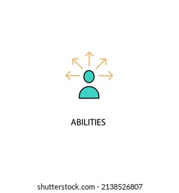 abilities icons  symbol vector elements for infographic web