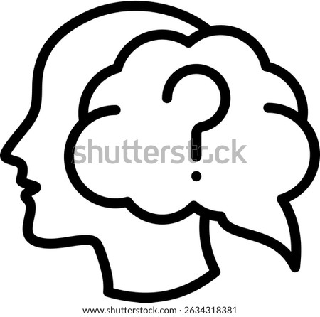 Ability Icon Line Vector Illustration