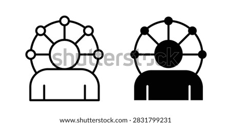 Ability icon simple logos series
