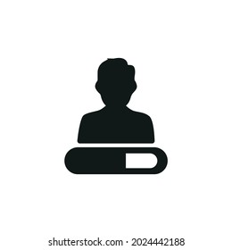 Ability icon, vector ability icon, ability vector illustration