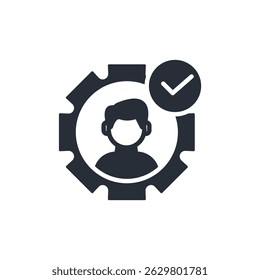 icono de habilidad. Vector. Movimiento editable. signo de estilo lineal para uso Diseño web, logotipo. Ilustración de símbolo.
