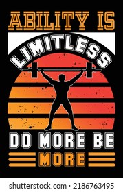 Ability is limitless. Do more Be more