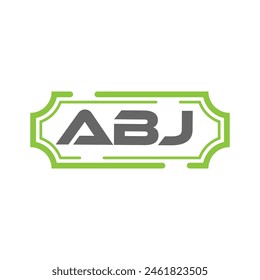 ABJ letter logo vector design, ABJ simple and modern logo. ABJ luxurious alphabet design
