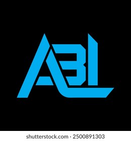 Logotipo de la letra ABL Diseño Creativo.
VECTOR de concepto único del logotipo del monograma de ABL.
Logotipo de letra de iniciales abstractas planas modernas creativas de ABL.
