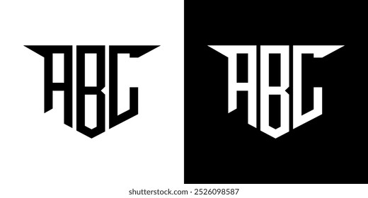 ABL letter logo design with white background in illustrator, vector logo modern alphabet font overlap style, calligraphy designs for logo, Poster, Invitation, etc.