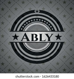 Ably dark emblem. Vector Illustration. Detailed.