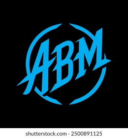 ABM letter logo Creative Design.
ABM monogram Logo Unique Concept Vector.
ABM creative  modern flat abstract  initials letter logo.