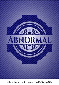 Abnormal with jean texture