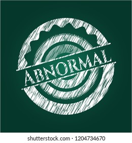 Abnormal on blackboard