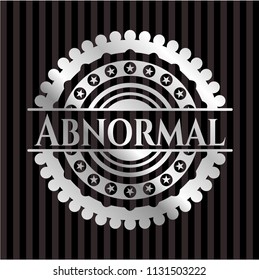 Abnormal silvery emblem