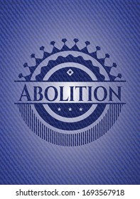 Abolition jean background. Vector Illustration. Detailed.