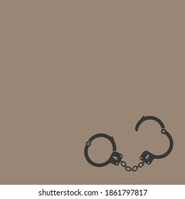 Abolition of Slavery symbolised by handcuffs