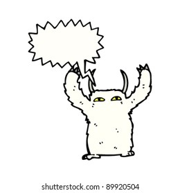 abominable snowman cartoon