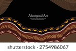 Aboriginal Art Poster Design with text option
